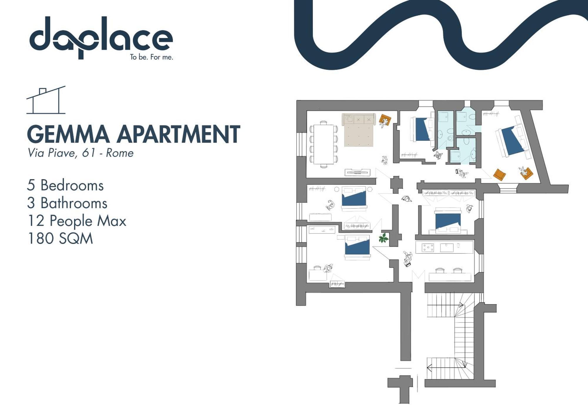 Daplace - Gemma Apartment Rom Exteriör bild